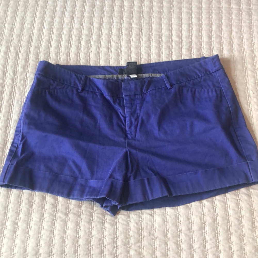 Mossimo shorts purple/blue color womans 14